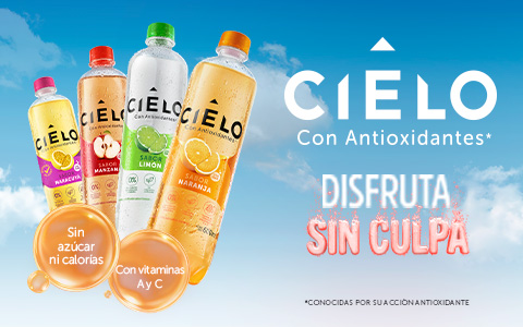 Agua Cielo con antioxidantes